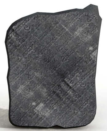 Stone tablet render 1